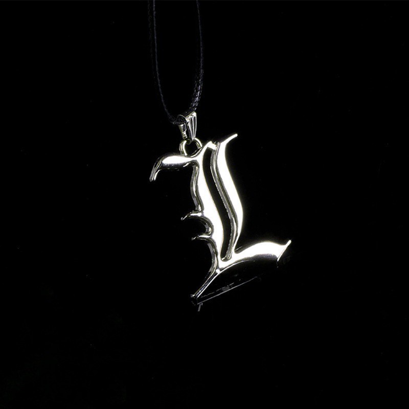 Accessories Animation Cartoon Around Death Note L Pendant Necklace Charming Jewelry|Pendant Necklaces