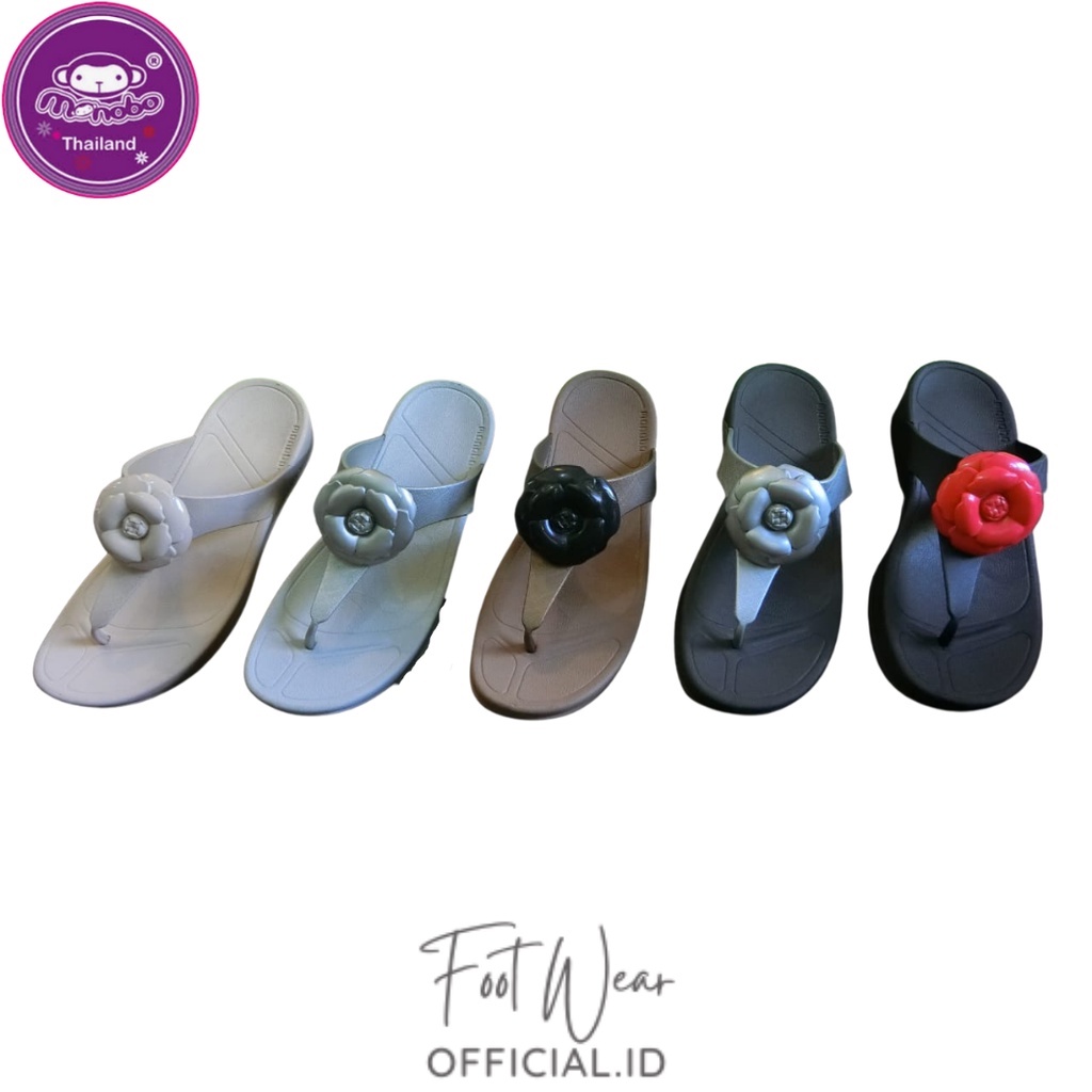 sandal jepit wanita nyaman monobo primrose1