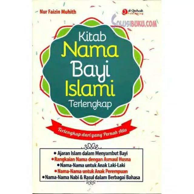 Kitab Nama Bayi Islami Terlengkap Shopee Indonesia