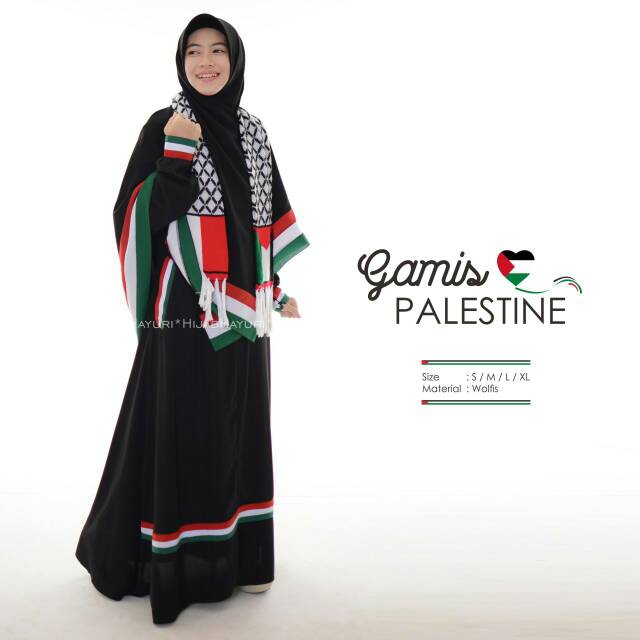 GAMIS PALESTINA/ GAMIS BUSUI/ GAMIS HAYURI