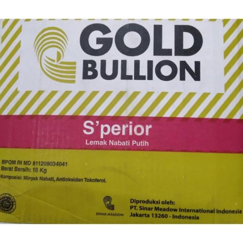 

Gold Bullion Superior (White Fat) 15 Kg