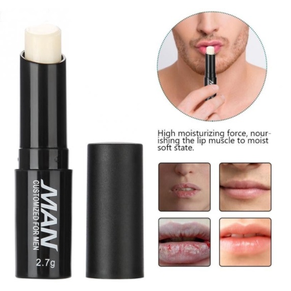 Lip Balm Pelembab Tahan Lama Pria Protect Lip Balm For Man Cocok Untuk Memerahkan Bibir Hitam dan Kering