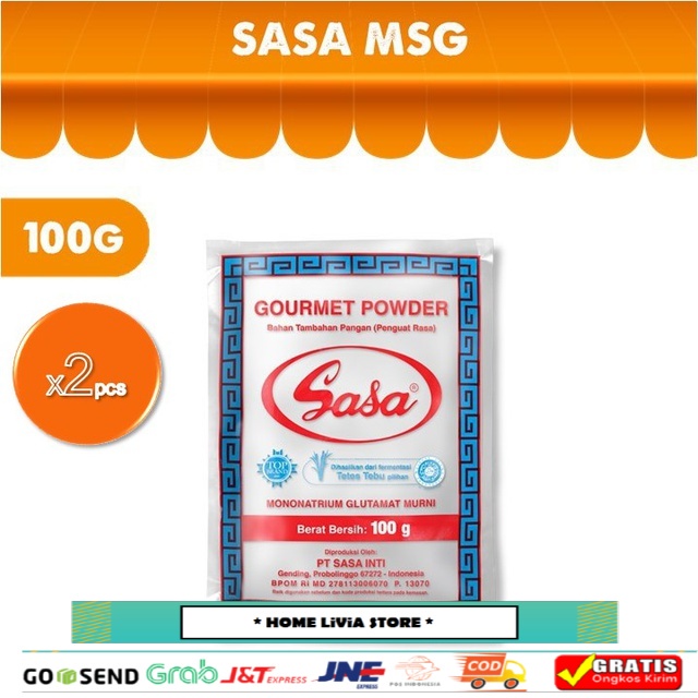 

Sasa MNG 100 gr x 2 Pcs