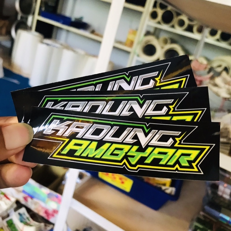 Stiker Motor Herex Racing Anti Air - Balungan Kere