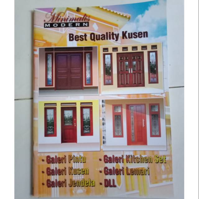 Katalog mebel Minimalis modern kusen