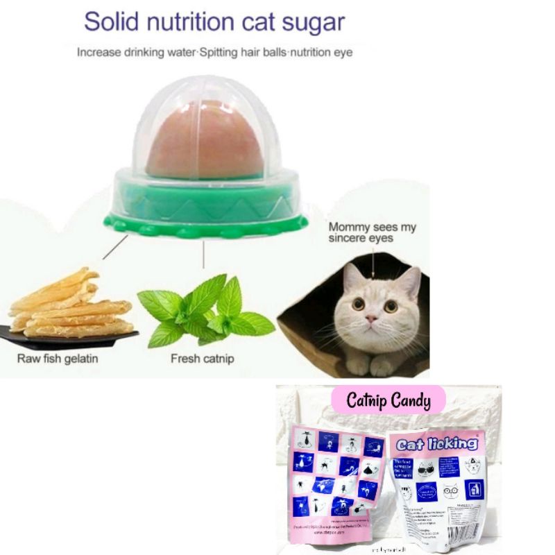 Catnip Candy Permen Jilat Kucing Catmint