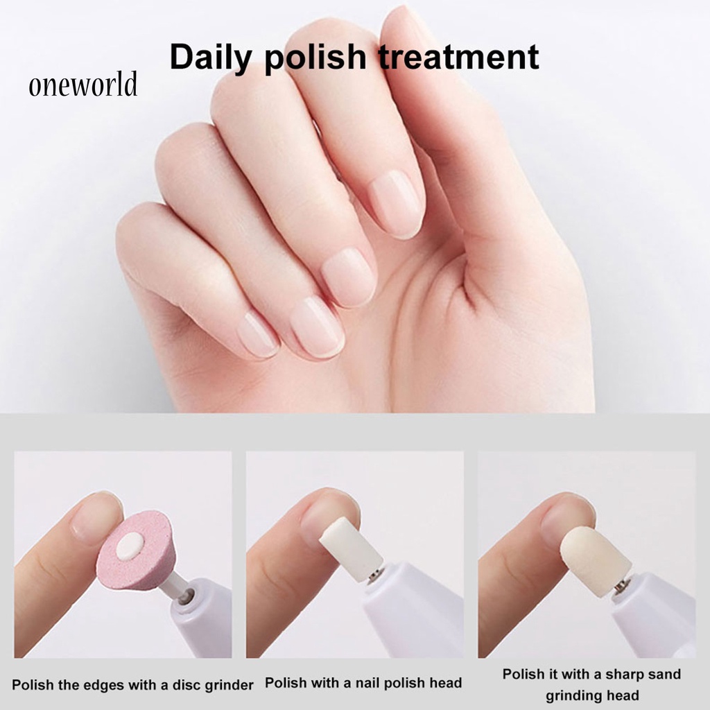 (ord) Mesin Kikir Kuku Elektrik Portable Untuk Manicure / Pedicure