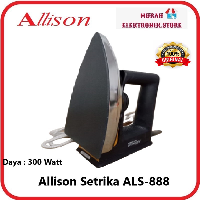 SETRIKA LISTRIK - GOSOKAN PAKAIAN / SETRIKA AUTOMATIC IRON ALS-888