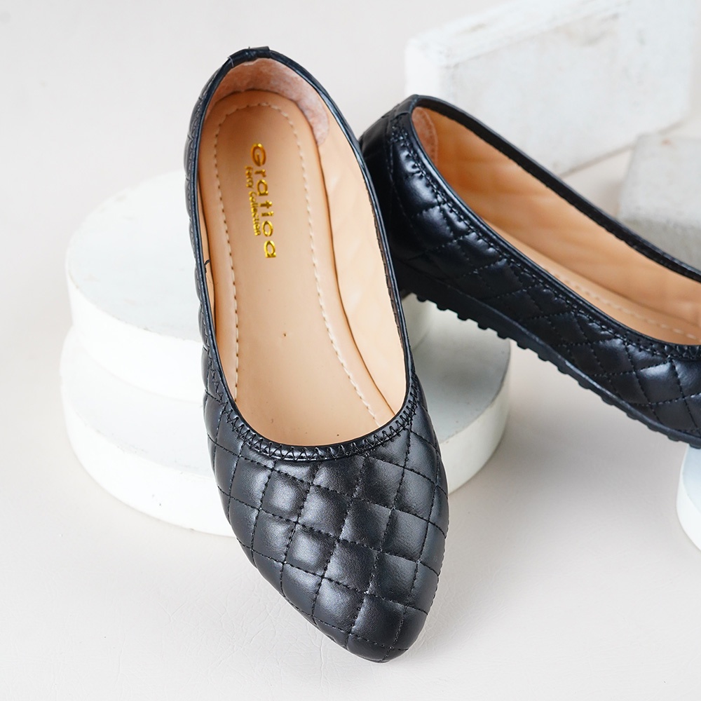 Sepatu Wanita Terbaru/Sepatu Kekinian/Flat Shoes&amp;Balerina/Slip On/Gratica Original/New KALULA