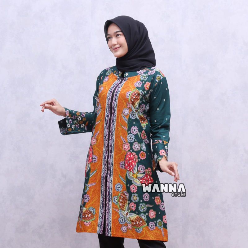 SET ROK BLUS BATIK MADASARI MARIBAYA/ ROK BATIK UNGGUL JAYA