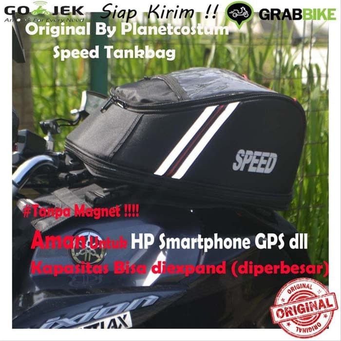 Aksesoris Motor Touring Tas Tangki Motor Tankbag Original speed