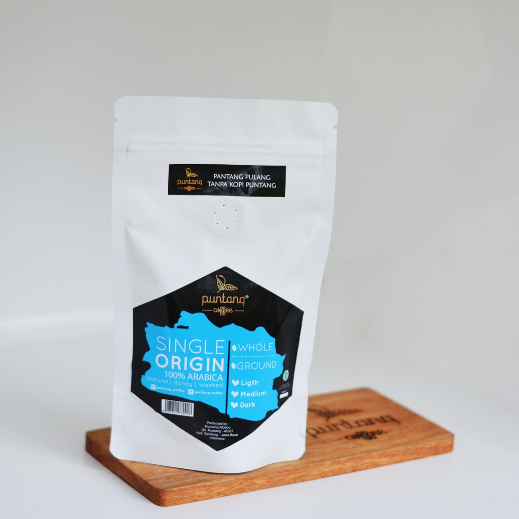 

kopi Arabika Single Origin, kopi hitam asli dari gunung puntang jawa barat bubuk/biji 250 gram