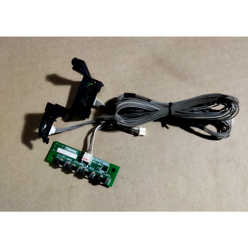 Tombol Menu - IR Sensor Remot TV LED Toshiba 50L4300VJ