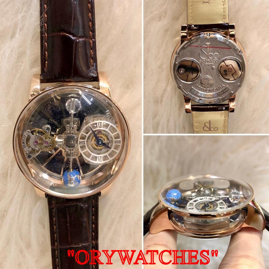 NEW ARRIVAL JACOB & CO ASTRONOMIA SERIES FULL SET QUARTZ SWISS CLONE GARANSI 1TH