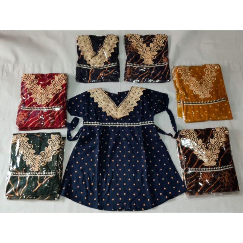 DASTER ANAK ARAB 1-2-3-4TH Grosir baju perempuan cantik murah santai daster anak bayi motif Dress ANAK-2