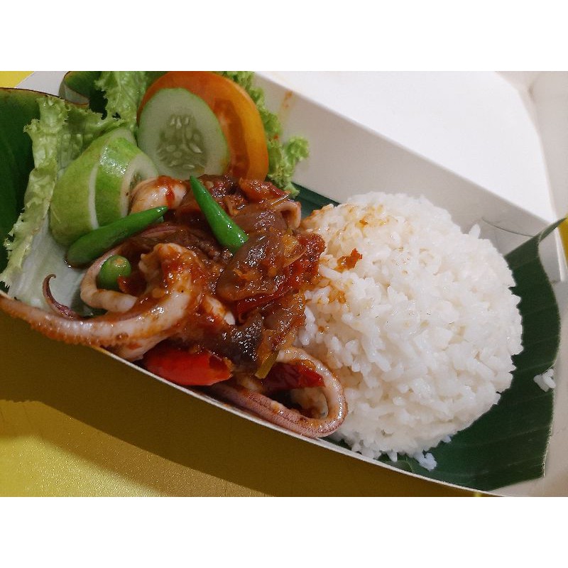 

[KC] Nasi Oseng Cumi Pedas
