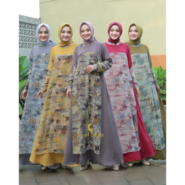 gamis syar'i ORI Syafeera
