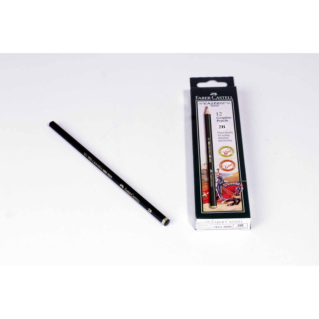 

Pensil Faber Castel HB, 2B, 3B, 4B, 5B, 6B, 7B, 8B Sekolah Kantor / Pencil Kayu
