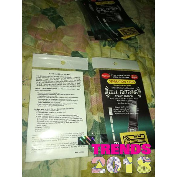 PROMO HARGA TERMURAH Stiker Penguat Sinyal ORIGINAL100% Handphone /modem / Laptop / Router