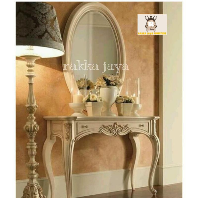 TOLET MINIMALIS/MEJA RIAS UKIR DUCO