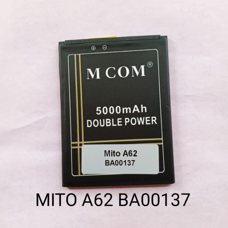 Baterai Mito A62 Note BA00137 BA 00137 battery batre baterei batere batray batrai batrei