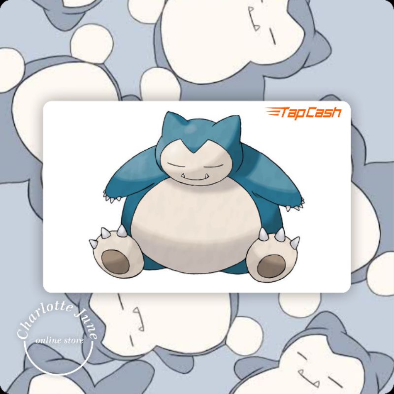 custom flazz gen 2/emoney/tapcash/brizzi Snorlax