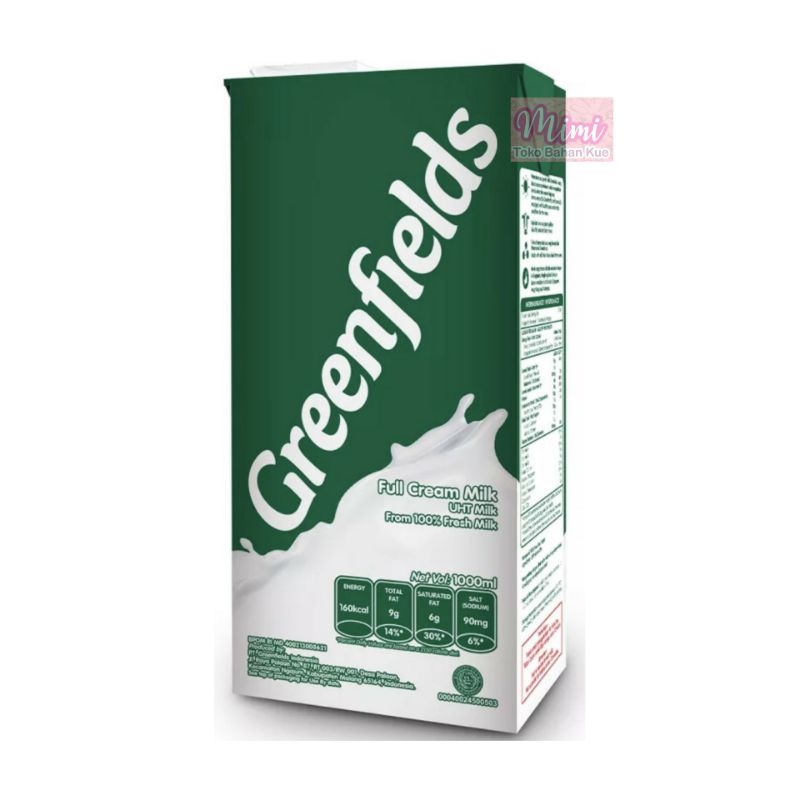 

Susu UHT Greenfields FullCream 1L (Kemasan Baru) PLAIN