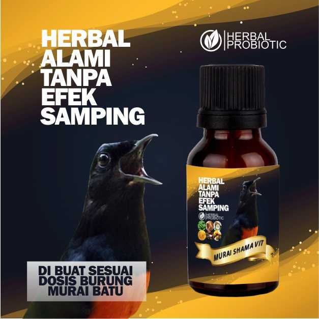 VITAMIN BURUNG  MURAI HERBAL |DIFORMULASIKAN KHUSUS UNTUK MURAI BATU LOMBA & HARIAN - KOEDAPAN BIRD 