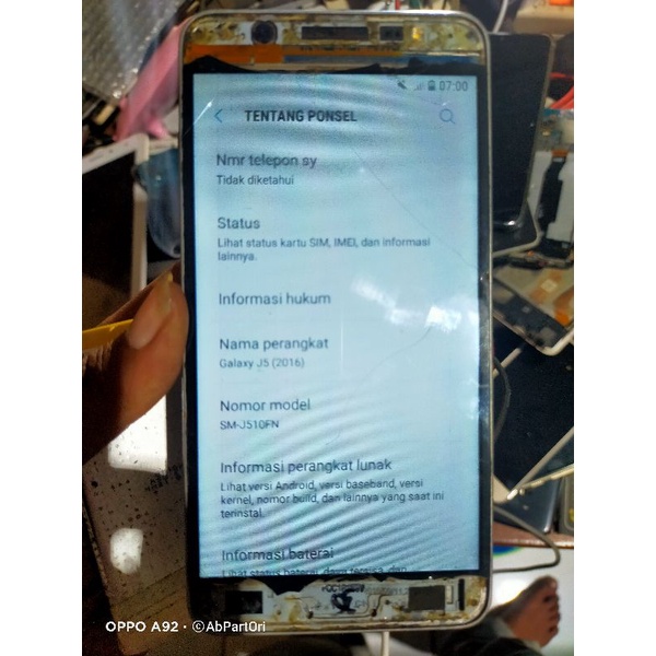 mesin samsung j5 2016 aka j510fn