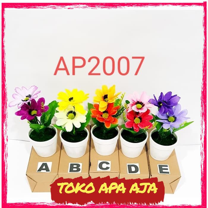 AP2007 Bunga Plastik Pajangan Bunga Hias Dekorasi Kamar Hiasan Kamar Bunga Hiasan Rumah Flower A811