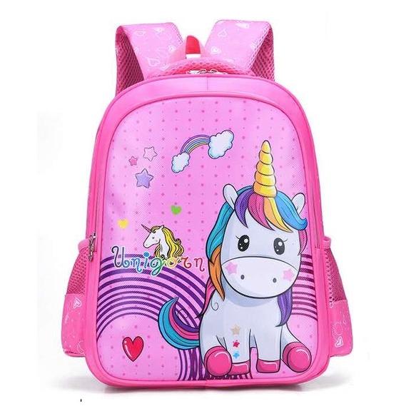 [M.TOYS] Tas Ransel Cewek Sekolah Anak SD / TK / PG Backpack karakter M0168 C