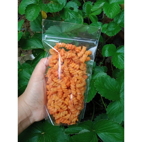 

makaroni spiral rasa pedas manis enak