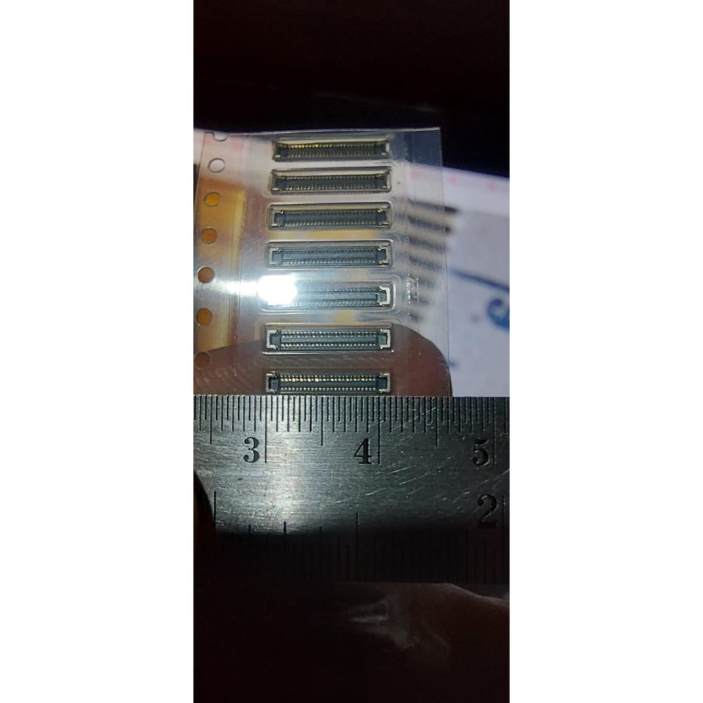 KONEKTOR LCD GOME FENNMY NOTE C7 PLUS DI MESIN 50 PIN FPC LCD ON BOARD