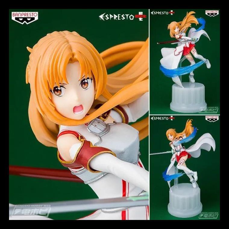 Ready Stok Espresto Figure Asuna Knights Of Blood Ver Est -Extra Motions- (23Cm) Action Figure