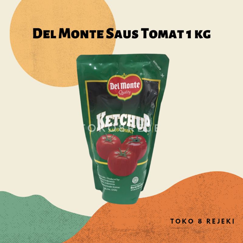 

Del monte Ketchup saus tomat @1 kg