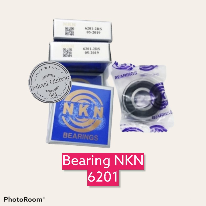 Ball bearing Bering 6201 2RS NKN