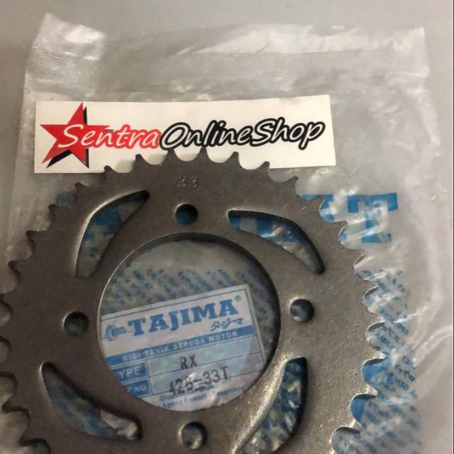 gir gear belakang rxk rx king rx z jupiter z 33 428 tajima bukan TK sss xtreme