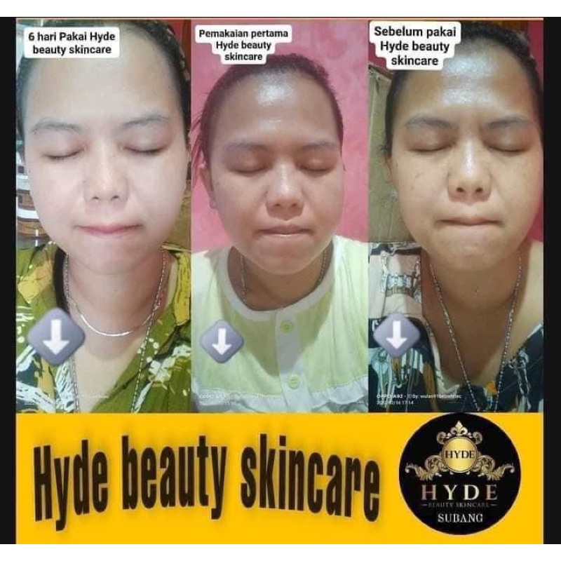 Cream Malam Glowing Hyde Beauty Skincare