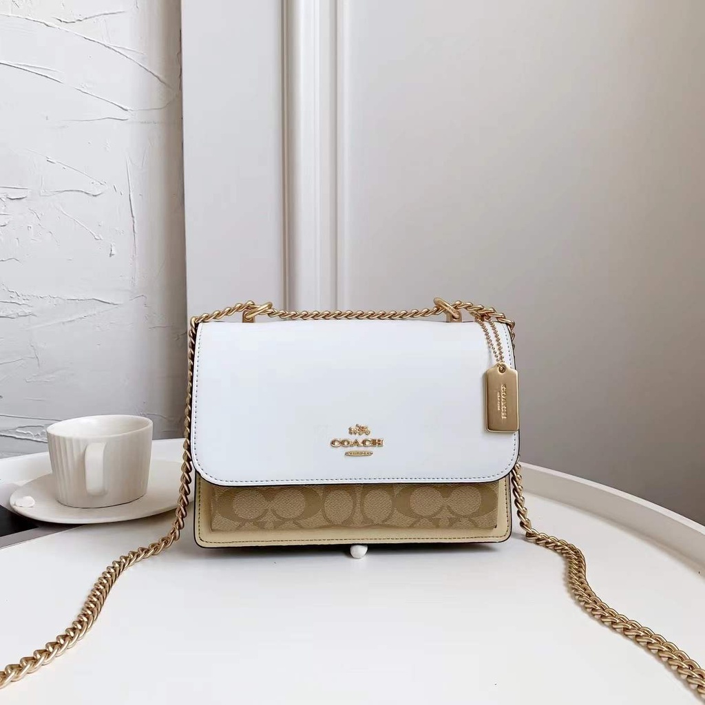 ready stock tas coach original 90635 Klare Crossbody In Signature Canvas