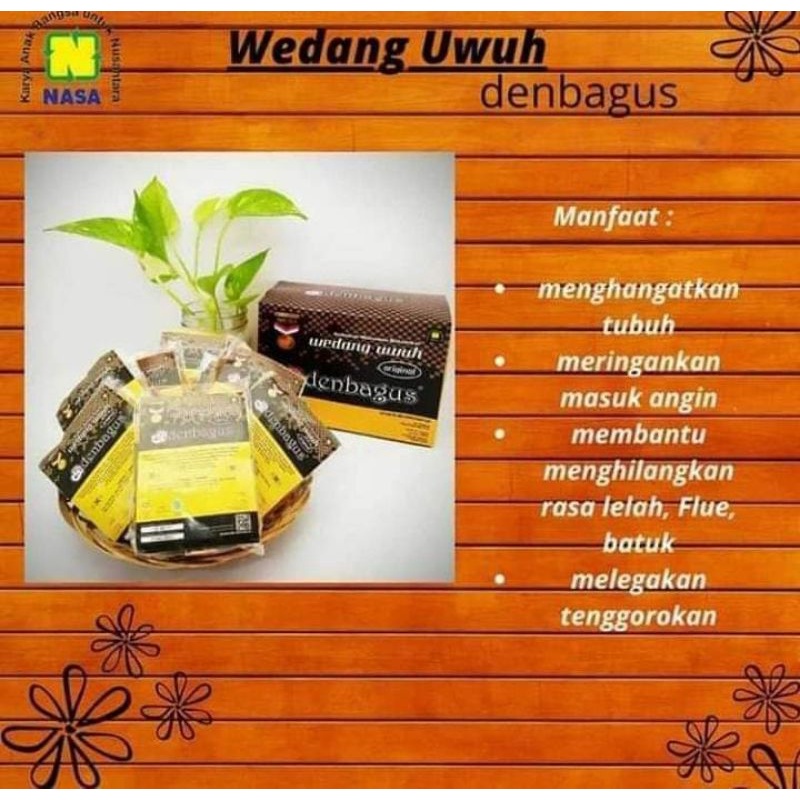 

denbagus wedang uwuh original