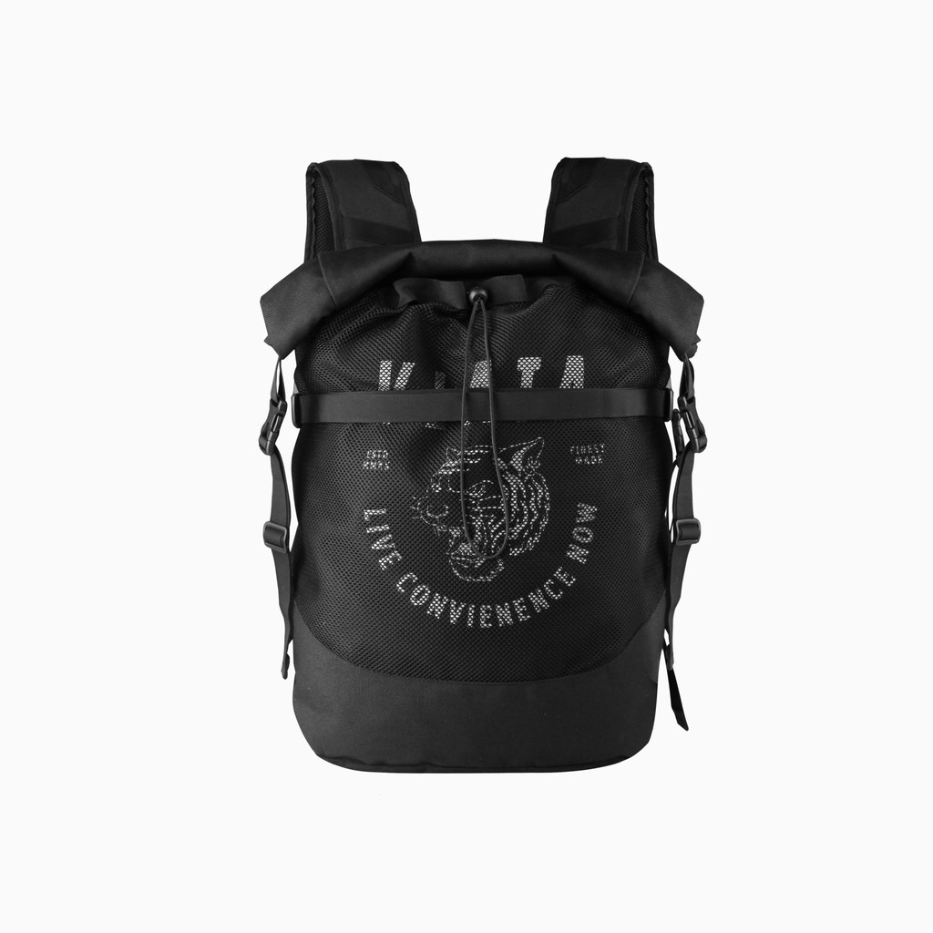 Tas Ransel Pria Wanita - Havana Backpack Black - VLATA