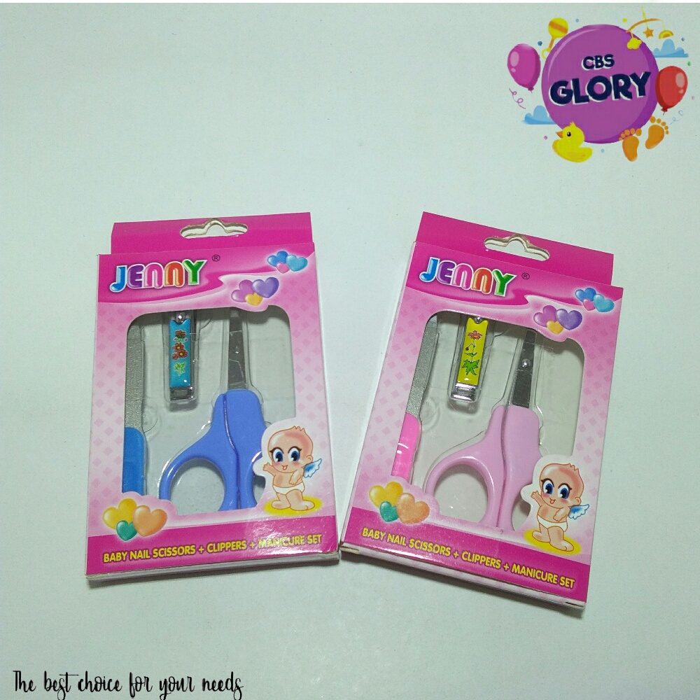 Set Gunting Kuku Untuk Perawatan Kuku Bayi Isi 3 Macam/Manicure Set