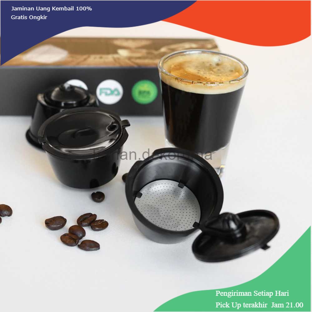 TD - RUM ICafilas Capsule Upgrade Version 3PCS for Nescafe Dolce Gusto - F457