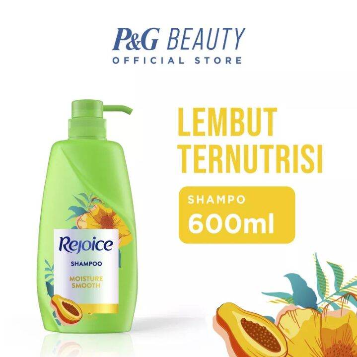 Rejoice shampo pompa 600ML(sudah termasuk promo juli)