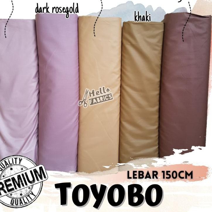 ✔️toko🆙 - Kain Katun Jepang Toyobo Metera Asli Ori Royal Mix Kualitas Premium Warna Warni