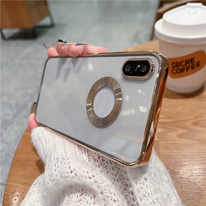 Case Pelindung Lensa Kamera 6D Plating Magsafe Untuk iphone X XS XR 7 Plus 8 Plus 6 6s Plus XS MAX 11 Pro