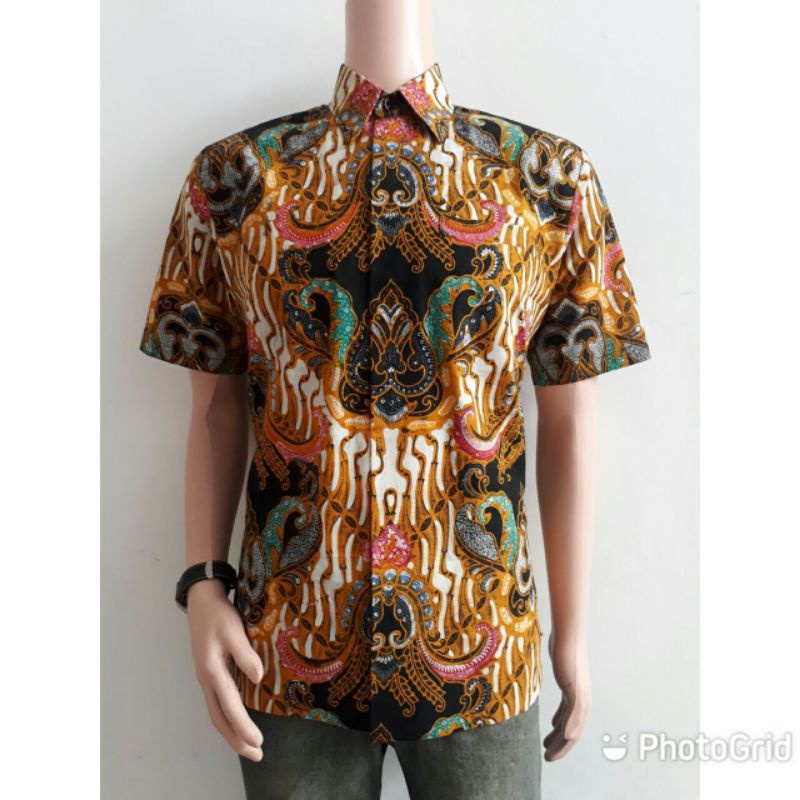 Kemeja Batik Tulis ( Brs78 )