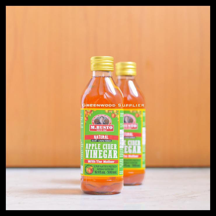 

Diskon Natural Apple Cider Vinegar M Busto - 500Ml (Premium Quality)