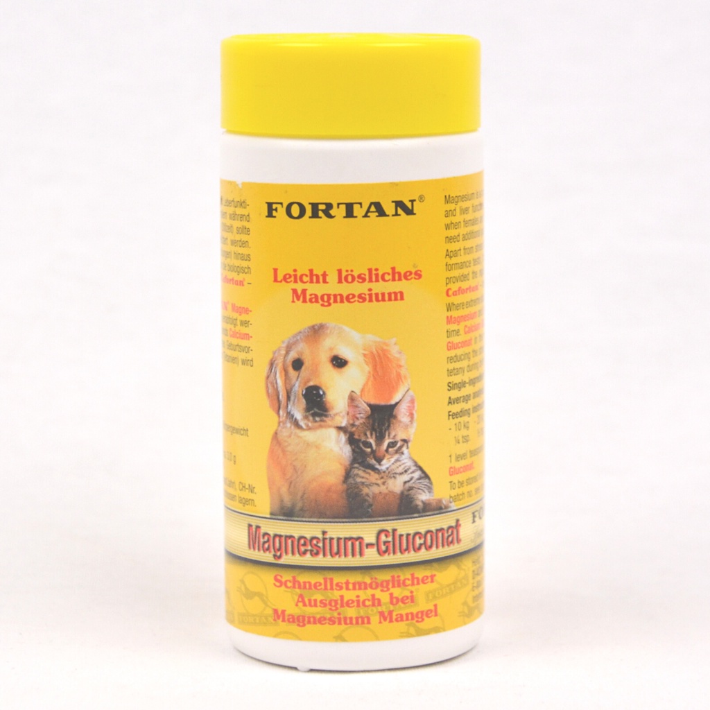 Vitamin Anjing FORTAN Magnesium Gluconat 100gr