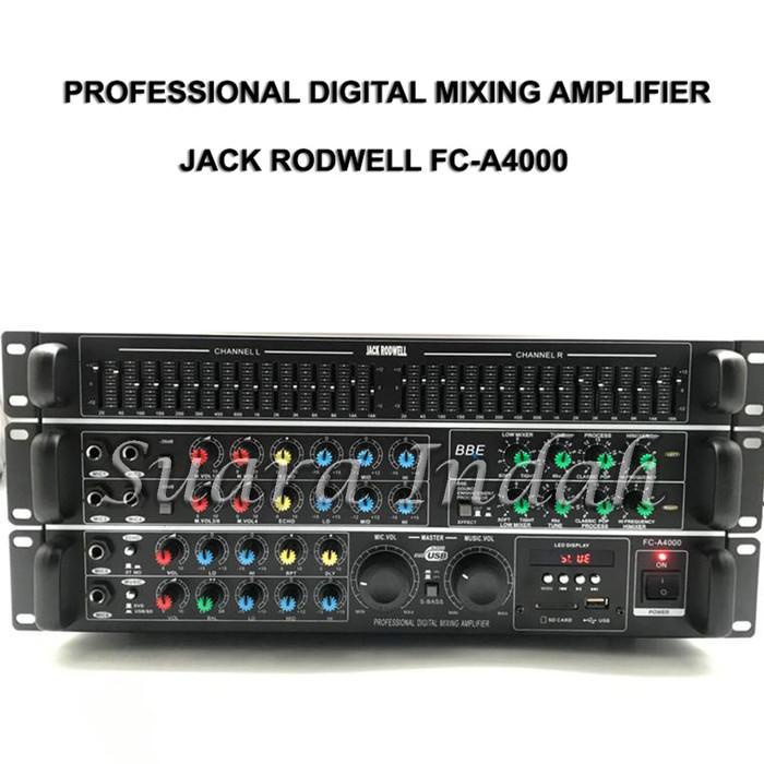 power amplifier jack rodwell jr 4000 - ampli jr4000